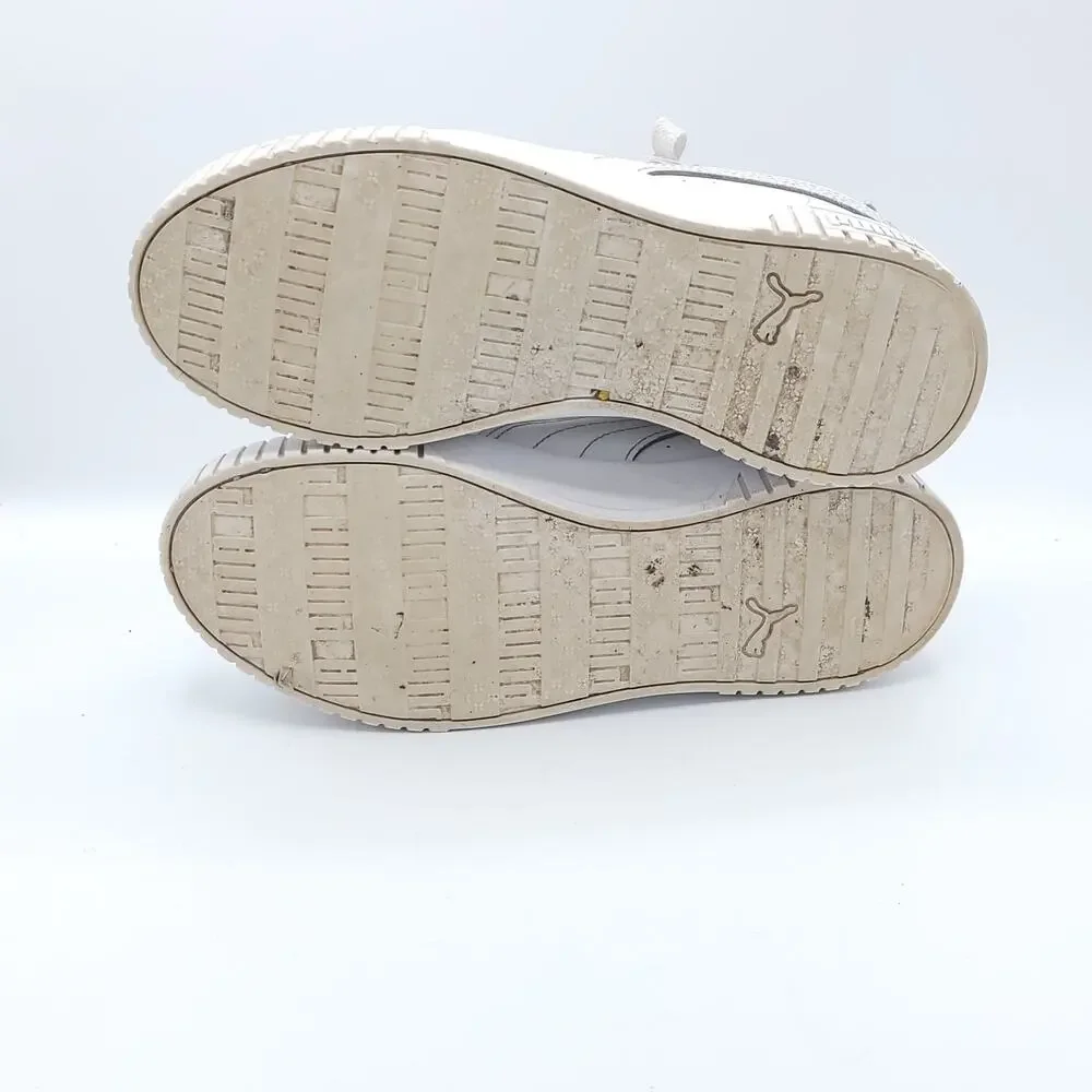 Puma carina 391732-01 white gold womens size 7.5 - Picture 5 of 10